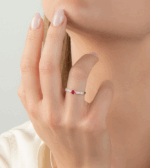 Fascetta Visconti Rubino Pavè - immagine 2