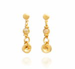 Orecchini Raspini Dorati Quarzo rutilato