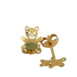 Orecchini Oro Orsacchiotto
