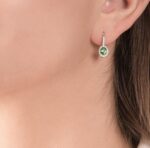 Orecchini Visconti Smeraldi Pendenti - immagine 2
