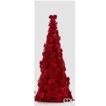 Albero rivestito di fiocchi grande rosso "New Cono"