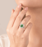 Anello Visconti Smeraldo Medio - immagine 2