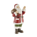 Babbo Natale con sacco e doni "arriva la festa" L'Oca Nera