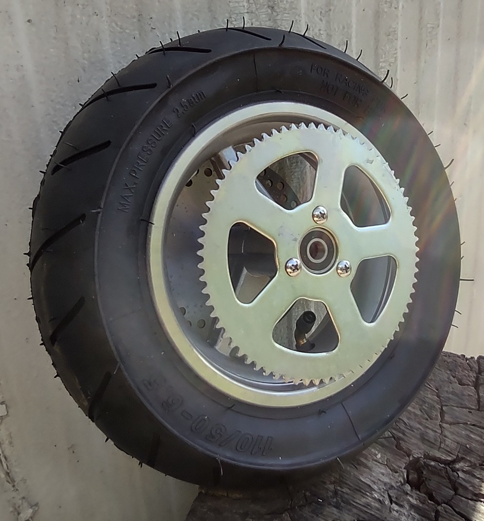 IMG_20210701_173435181_HDR2 ruota 110/50 6.5" posteriore completa per scooter VIRON 800w Ncx - immagine 1