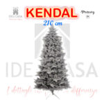 Albero di Natale KENDAL innevato da 210 cm di Mercury