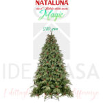 NATALUNA - "MAGIC" Albero di Natale sintetico, disponibile in 2 misure - 210 cm