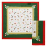 THUN - "MAGICO NATALE" Set 2 tovaglioli in cotone