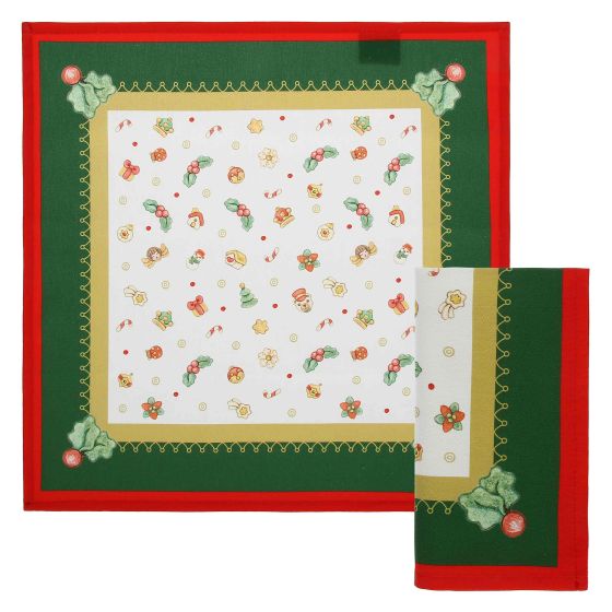 P4497P00-THUN-MAGICO-NATALE-Set-2-tovaglioli-in-cotone-2-1 THUN - "MAGICO NATALE" Set 2 tovaglioli in cotone - immagine 1