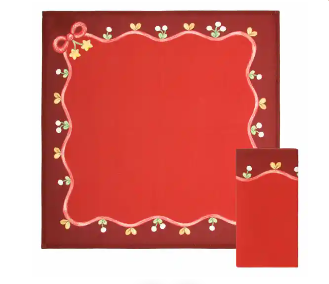 Screenshot-2025-10-23-104816-2 THUN - "SWEET CHRISTMAS" SET 2 TOVAGLIOLI IN 100% COTONE, 42 x 42 cm - immagine 1