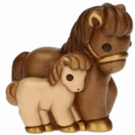 THUN - Cavallo con puledro "presepe classico"