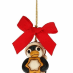THUN - "NATALE" Addobbo pinguino con stella maxi