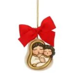 THUN -  Addobbo Maria con Gesù Bambino, grande "Natale e altro"