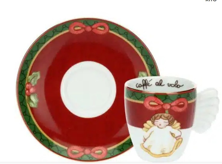 Screenshot-2025-10-24-125511-2 THUN - "MAGICO NATALE" Tazzina Limited Edition con piattino, in porcellana* - immagine 1