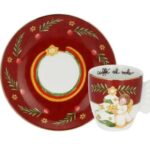 THUN - "DESIDERI DI NATALE" Tazzina per caffè espresso, con piattino LImited Edition