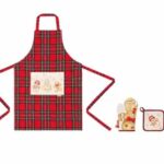 THUN - Set presina guanto grambiule di Natale