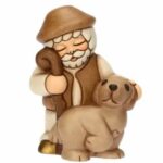 THUN - Pastore con cane, bianco "presepe classico"