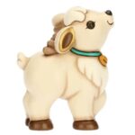 THUN - Renna Robin in piedi in ceramica