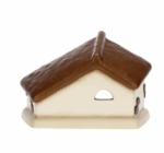 THUN - "PRESEPE CLASSICO" Capanna con gancio per addobbi, colore bianco - immagine 3