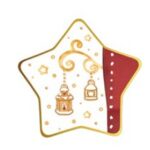 THUN - Piatto di Natale a forma di stella