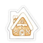 THUN - Piatto di Natale a forma di casetta