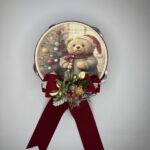 Tamburello Teddy cuore di coccola