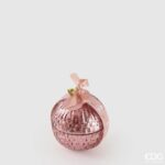 EDG "CANDELA A SFERA CON PROFUMO" ø 8 cm ROSA