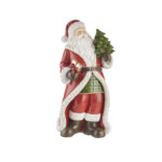 Babbo Natale con albero "Arriva la festa" L'Oca Nera