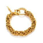 Bracciale Raspini Bizantina Grande Dorato