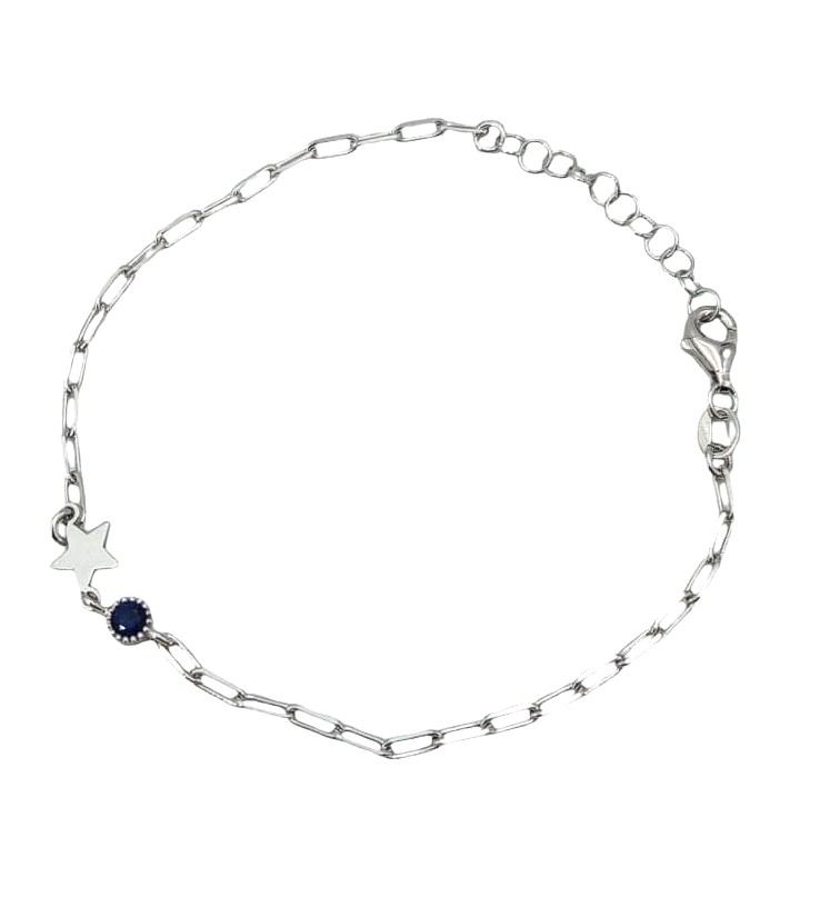 bracciale-catena-con-stella-6 Bracciale catena con stella - immagine 1