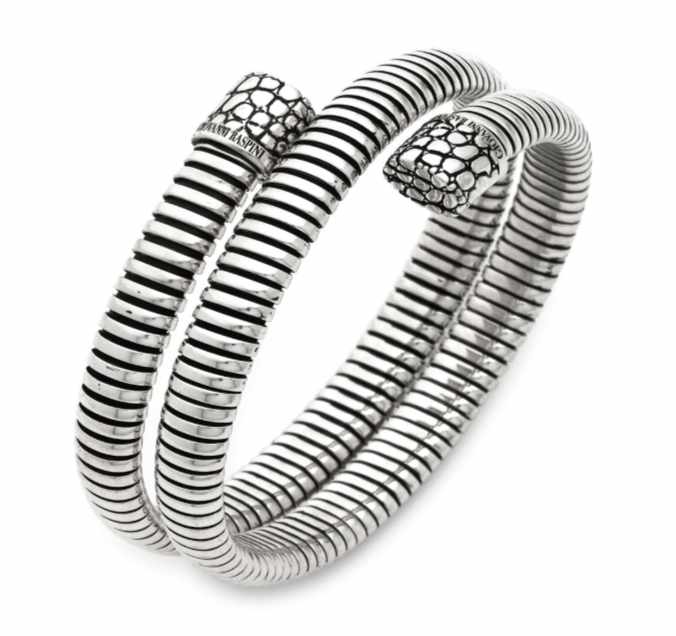 bracciale-croco-doppio-tubogas-38 Bracciale Raspini Tubogas Croco doppio - immagine 1