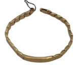 Bracciale Oro Placca grande