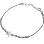 Bracciale sferette con stella