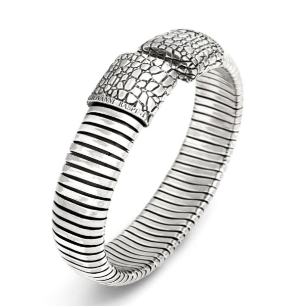 bracciale-tubogas-1-36 Bracciale Raspini Tubogas Croco - immagine 1