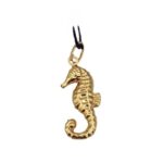 Pendente Ippocampo oro doubleface