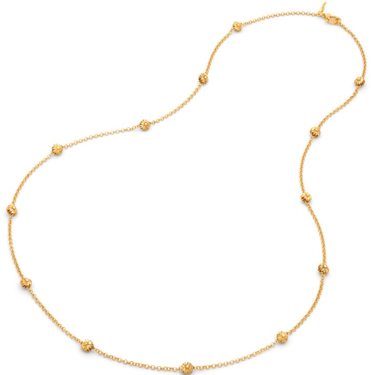 collana-lunga-margherite-dorata-38 Collana Lunga Margherita Luce Dorata - immagine 1