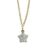 Girocollo Oro Stella Zirconata