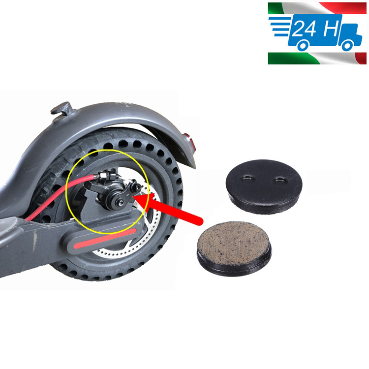 freni-viron500 Pastiglie freno Xiaomi Mijia M365 monopattino elettrico Viron Smartway- - immagine 1