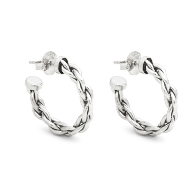 orecchini-cerchi-catena-37 Orecchini Cerchio Catena Piccoli - immagine 1