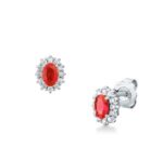 Orecchini Visconti Rubini Contorno