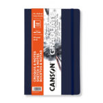 CANSON Graduate Sketch Book 90 g/m². Copertina Morbida - Blù Scuro