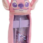 STITCH Astuccio per la Scuola con Accessori - Rosa