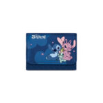 LILO & STITCH Portafoglio con Chiusura a Bottone 10X8X2 Originale by Seven