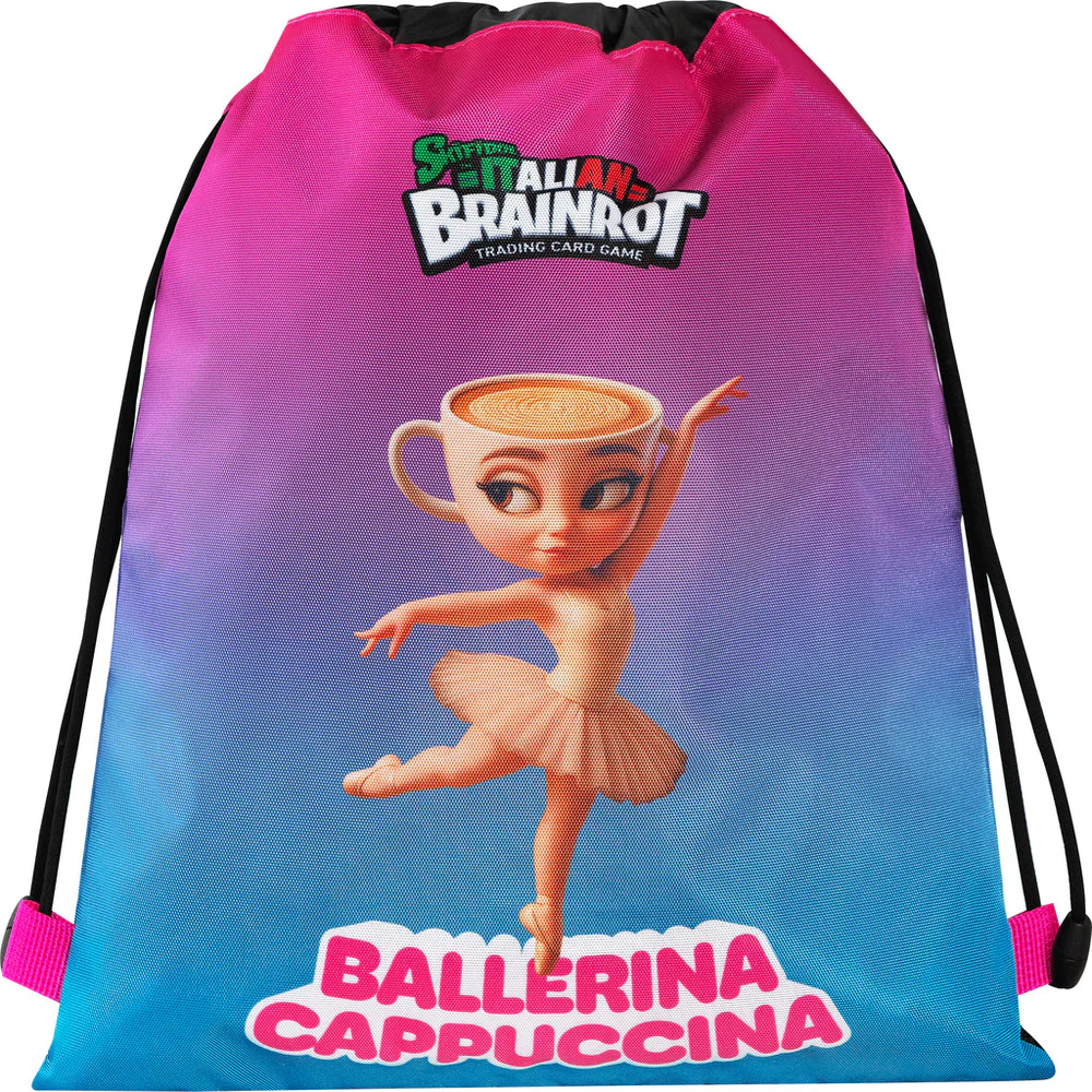pegasus-zaino-colulisse-brainrot-ballerina-fcp BRAINROT Sacca Ballerina Cappuccina - immagine 1