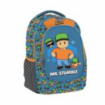 MARICART Stumble Guys Zaino Scuola Ovetto con 2 Scomparti Originale