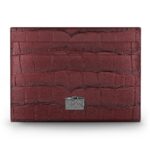 Portacarte Giovanni Raspini Pelle Croco