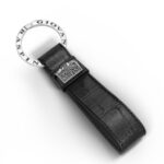 Portachiavi Raspini Pelle Croco