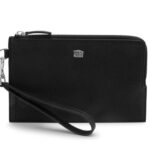 Pouch Giovanni Raspini Pelle Goffrata