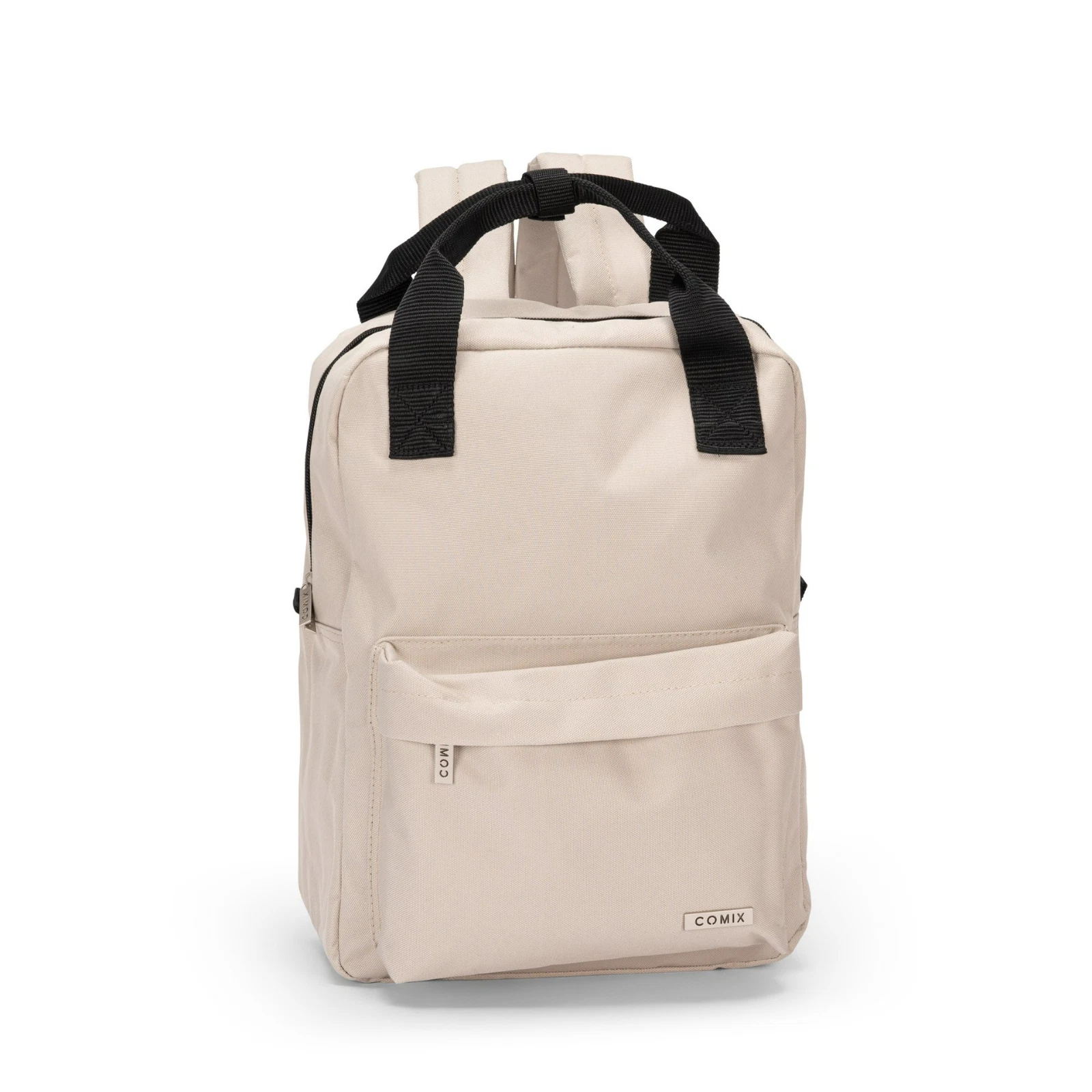 s-l1600-4-1 COMIX Zaino Rectangulat BackPack Monocolore Taupe Scuola e Tempo Libero - immagine 1