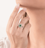 Anello Visconti Smeraldo Piccolo - immagine 2