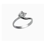 Solitario Diamante Donna Oro 0.04ct